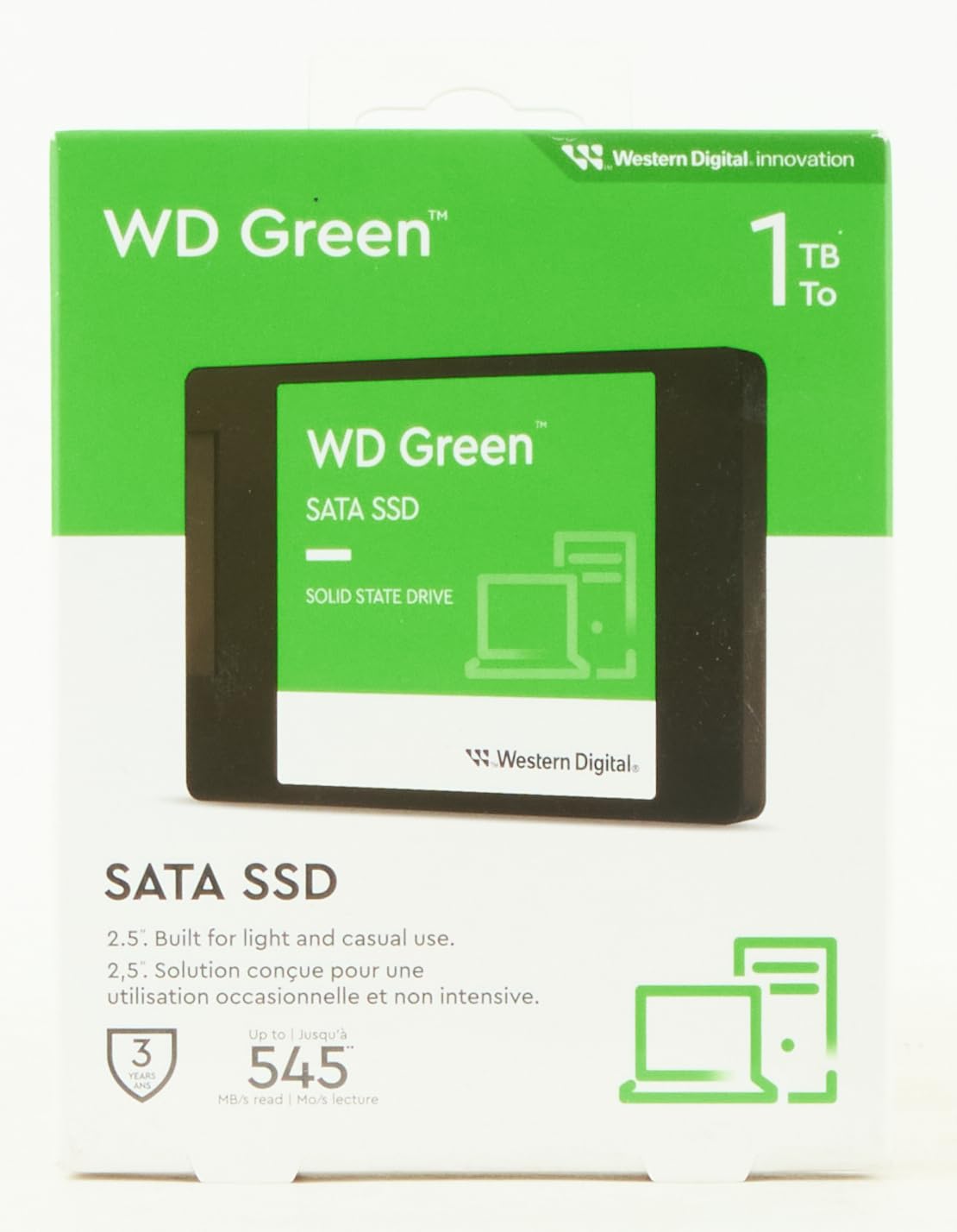 WD Green 1TB 2.5" SATA SSD WDS100T3G0A