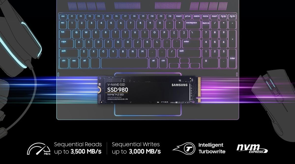 Samsung 980 250GB PCIe Gen 3 NVMe SSD MZ-V8V250BW