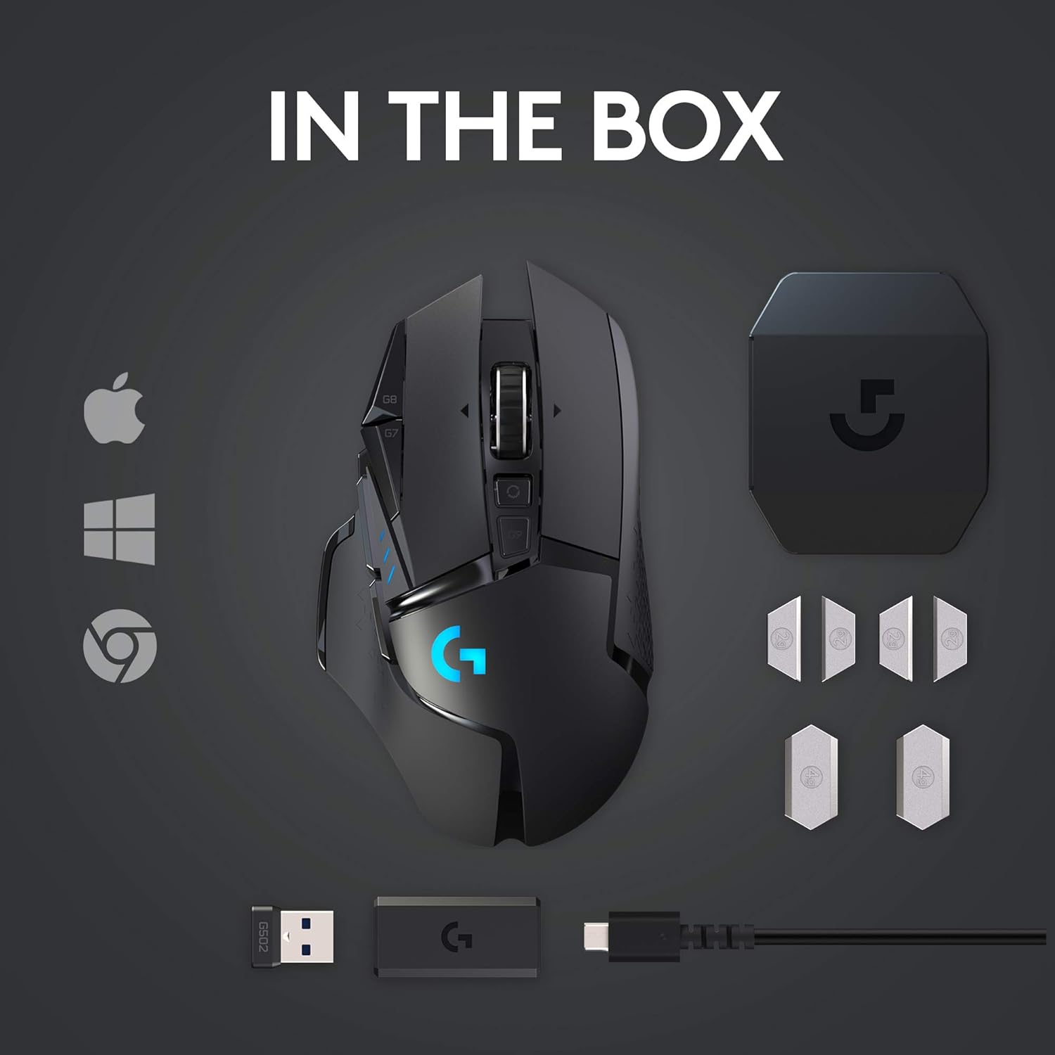 Logitech G502 LIGHTSPEED Wireless Gaming Mouse