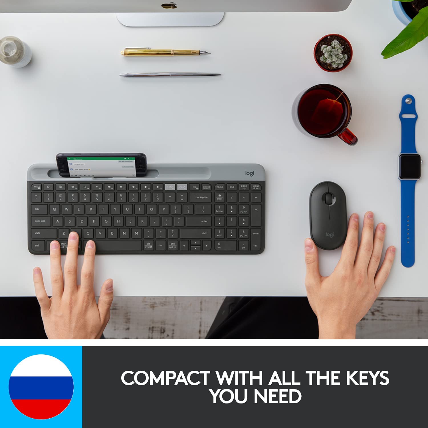 Logitech Keyboard K580 Wireless Multi Device