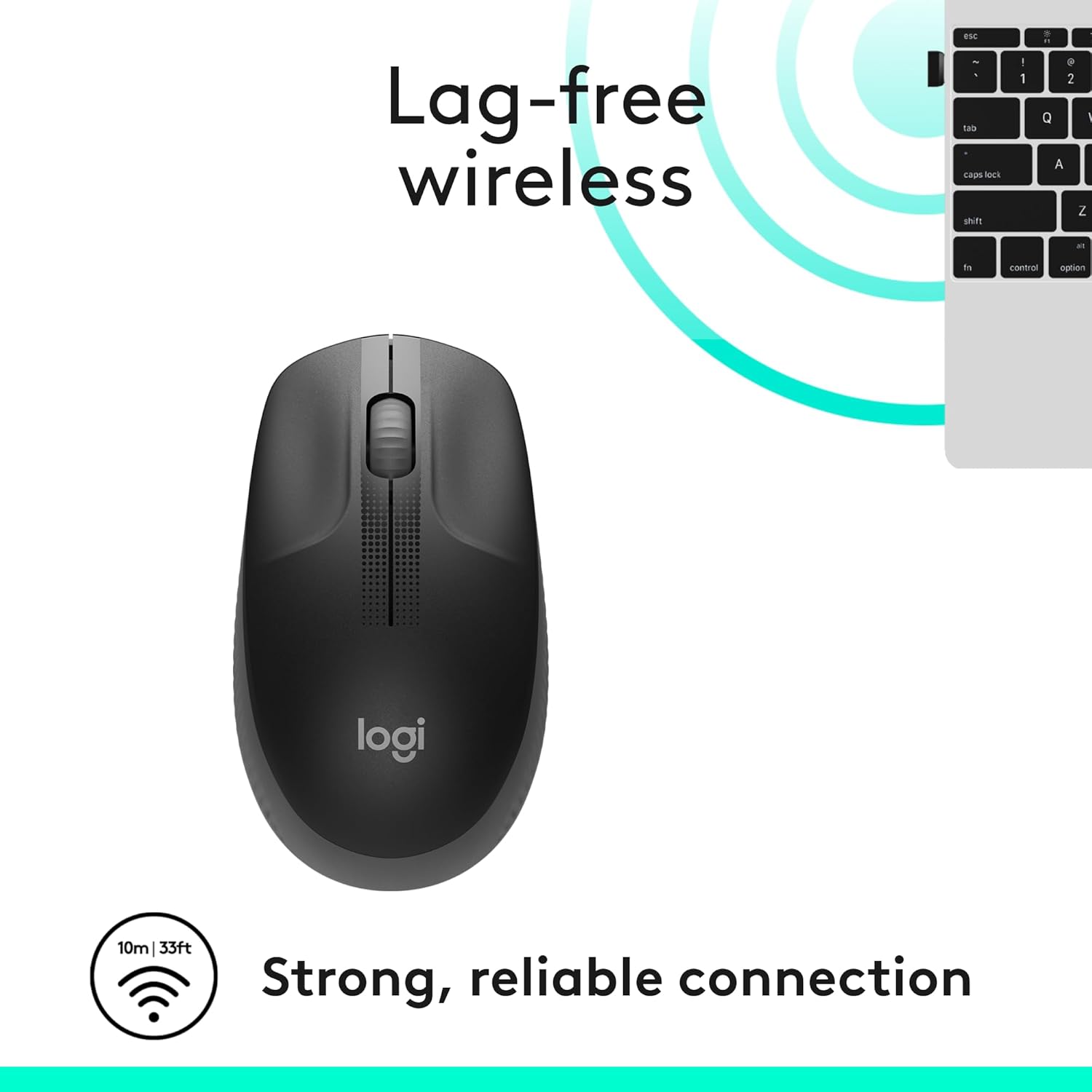 Logitech M190 Full size Wireless mouse
