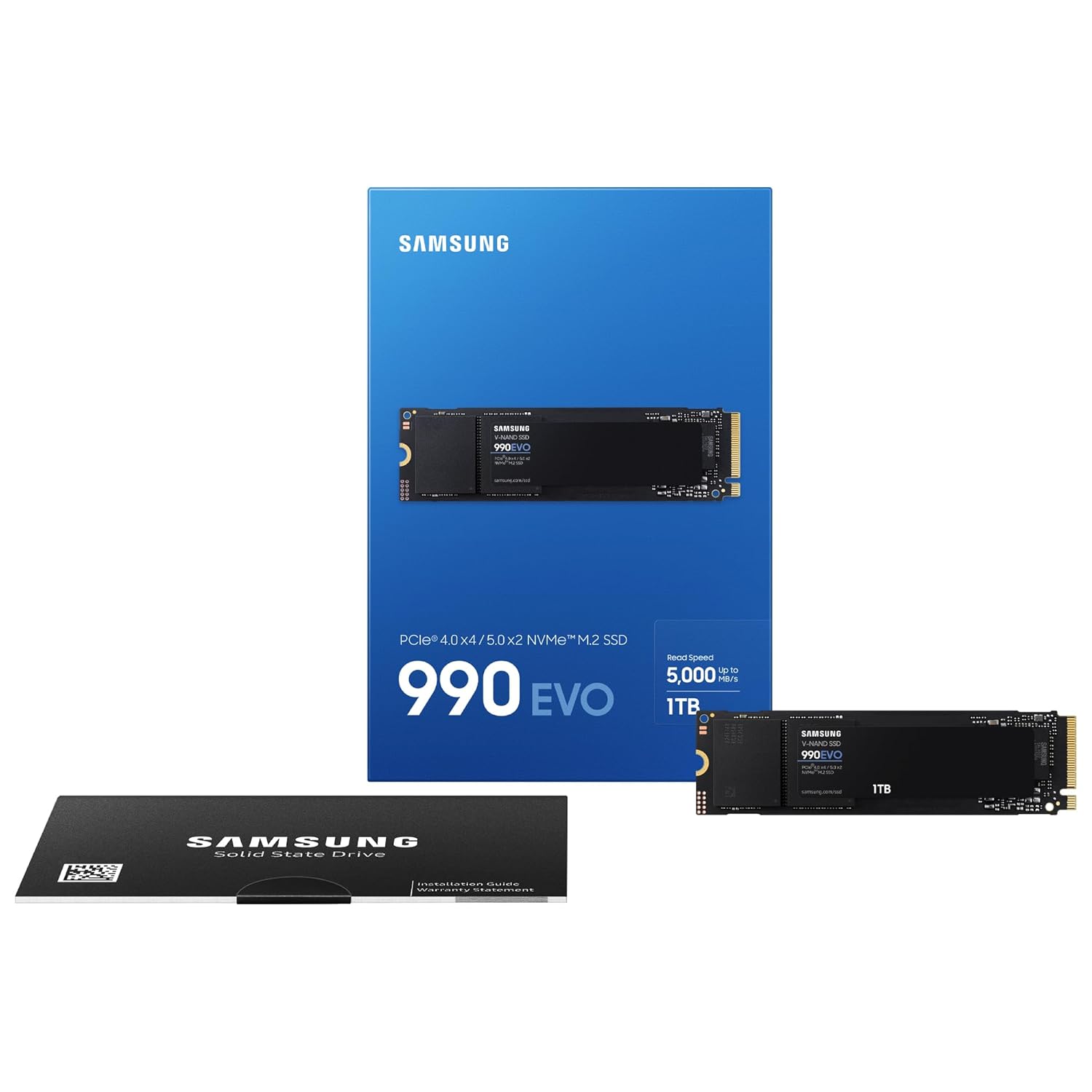 Samsung 990 EVO 1TB PCIe Gen 4 NVMe SSD MZ-V9E1T0BW