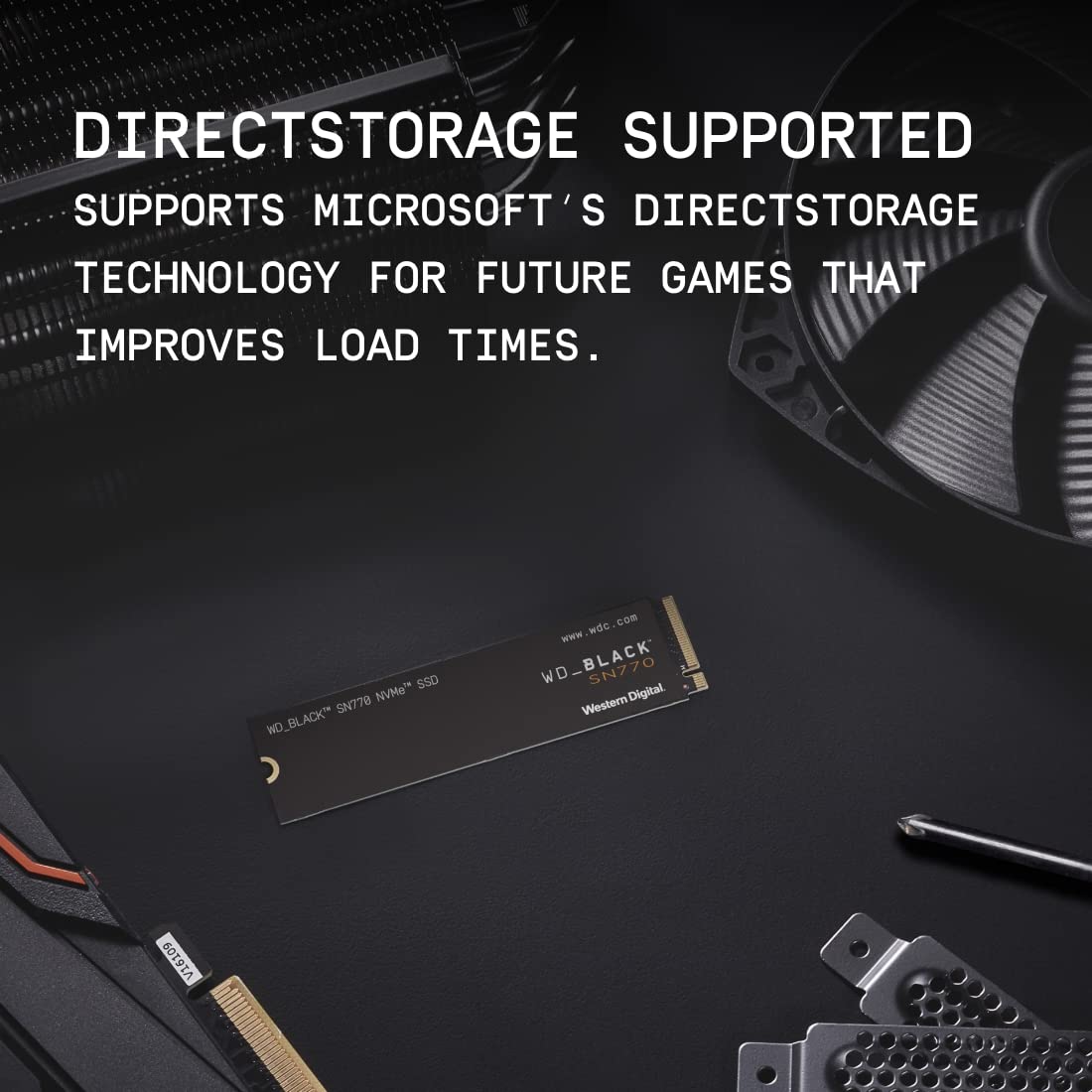 WD BLACK SN770 2TB PCIe Gen4 NVME SSD
