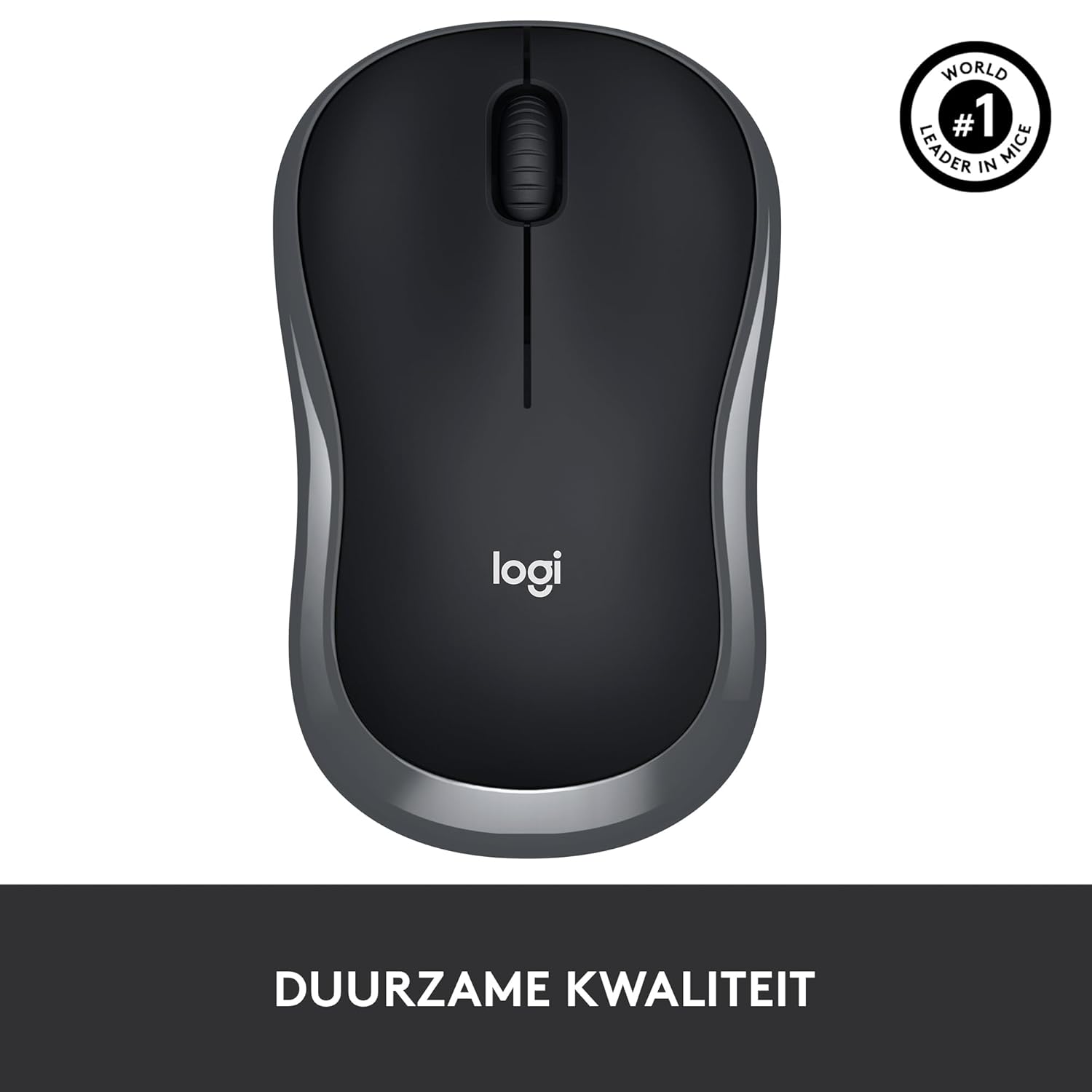 Logitech Wireless Mouse M185 Swift Gray