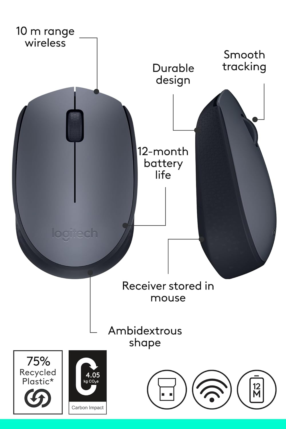 Logitech Wireless Mouse M170