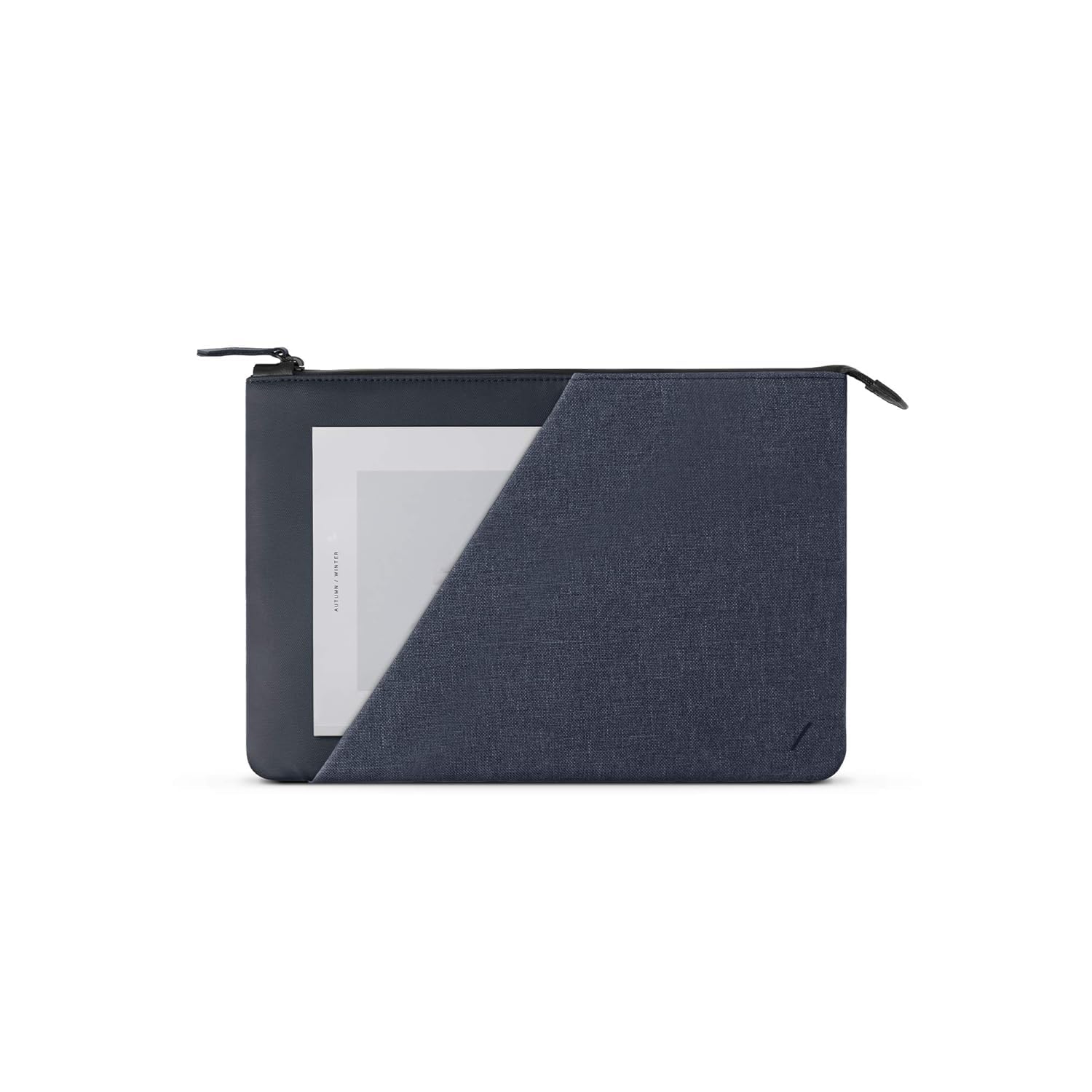Native Union Stow 13” MacBook Sleeve - Sleek & Slim 360-Degree Protection with Exterior Pocket (Indigo)
