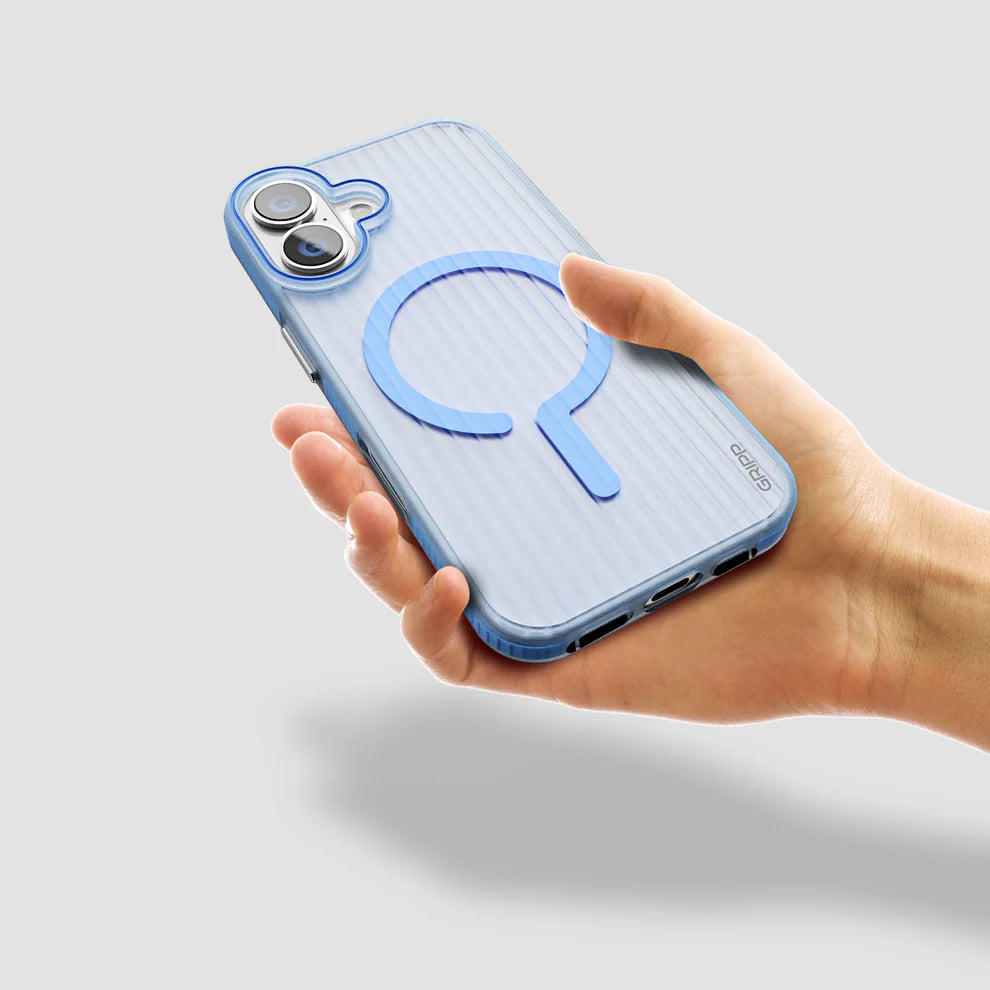 GRIPP Slimfit Apple iPhone 16 Plus with MagSafe Case - Blue