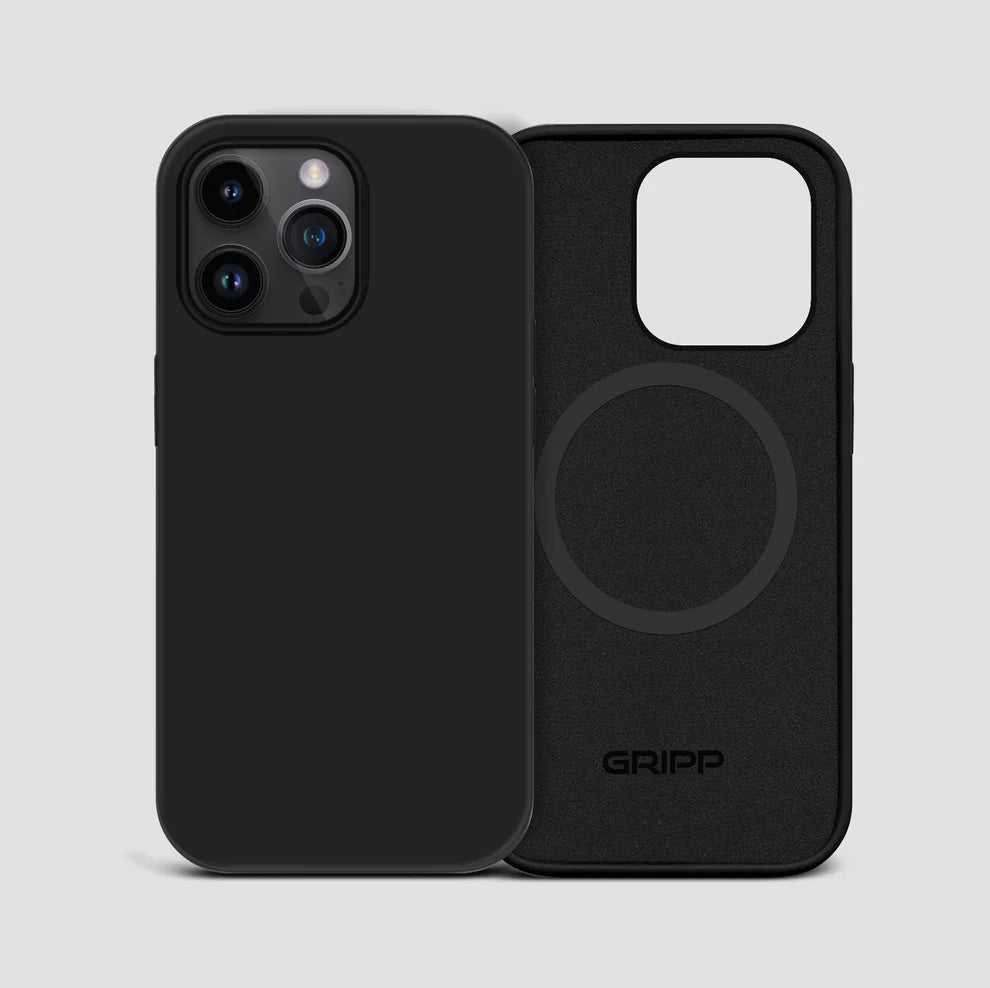 GRIPP Rubon Apple iPhone 14 Pro with MagSafe Case - Black