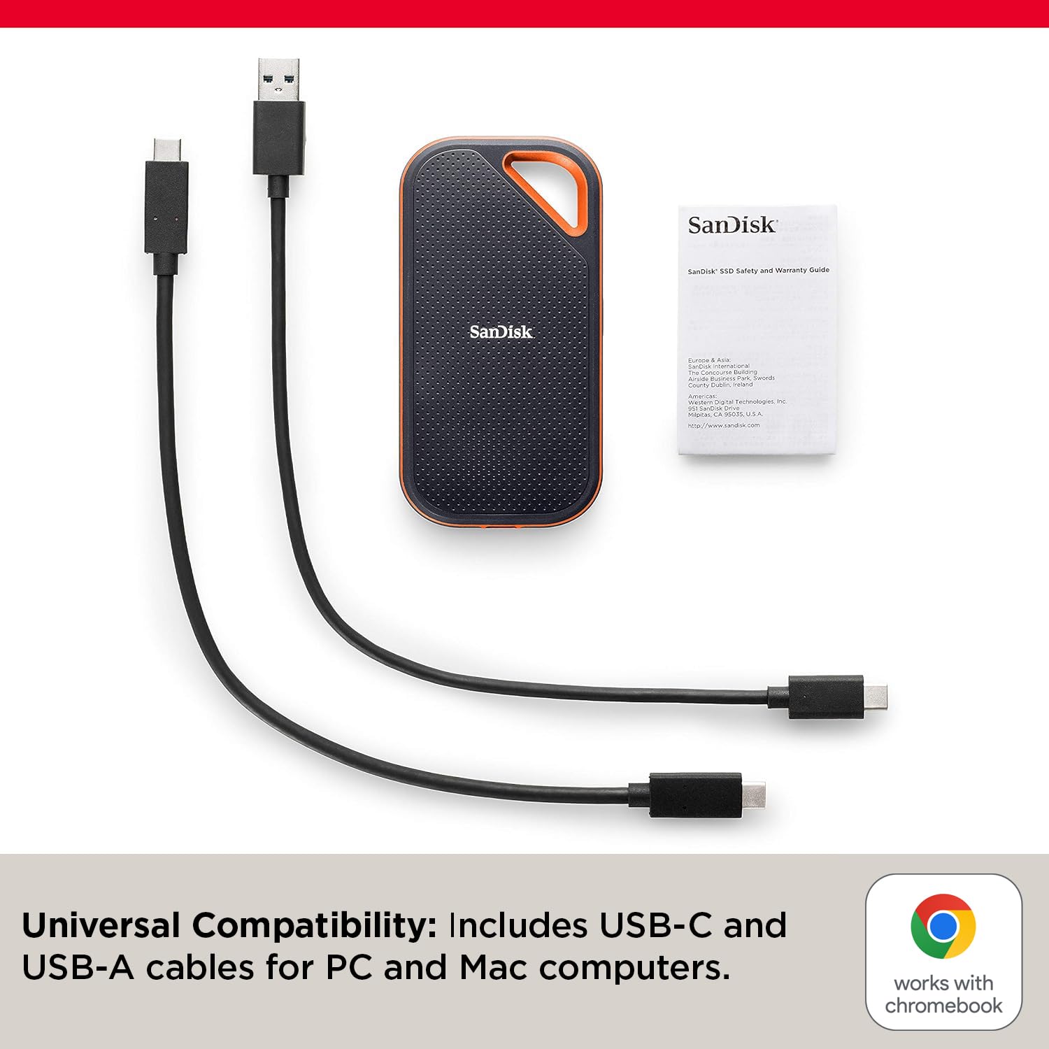Sandisk 2TB E81 Extreme PRO Portable SSD SDSSDE81-2T00-G25