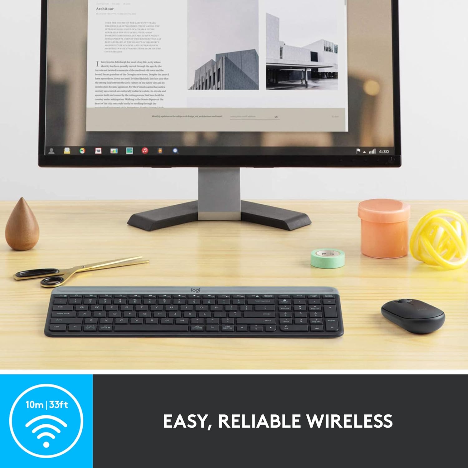 Logitech MK470 Slim Wireless Combo Kit
