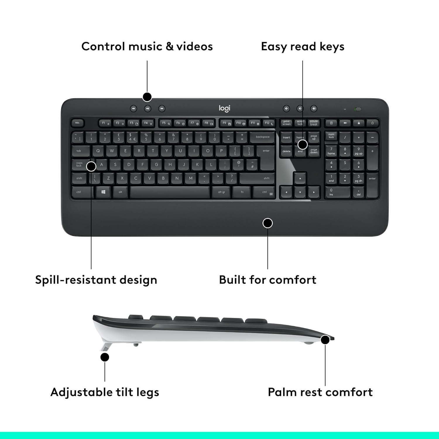 Logitech Wireless Combo MK540