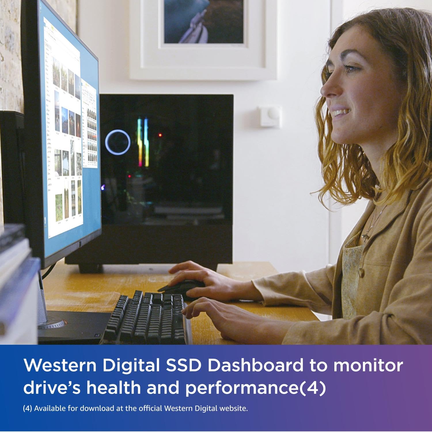 WD SN580 500GB NVMe Blue PCIe Gen4 SSD WDS500G3B0E