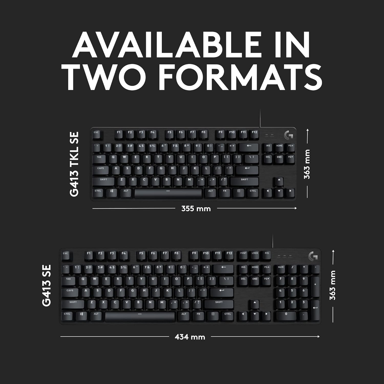 Logitech G413 SE wired keyboard