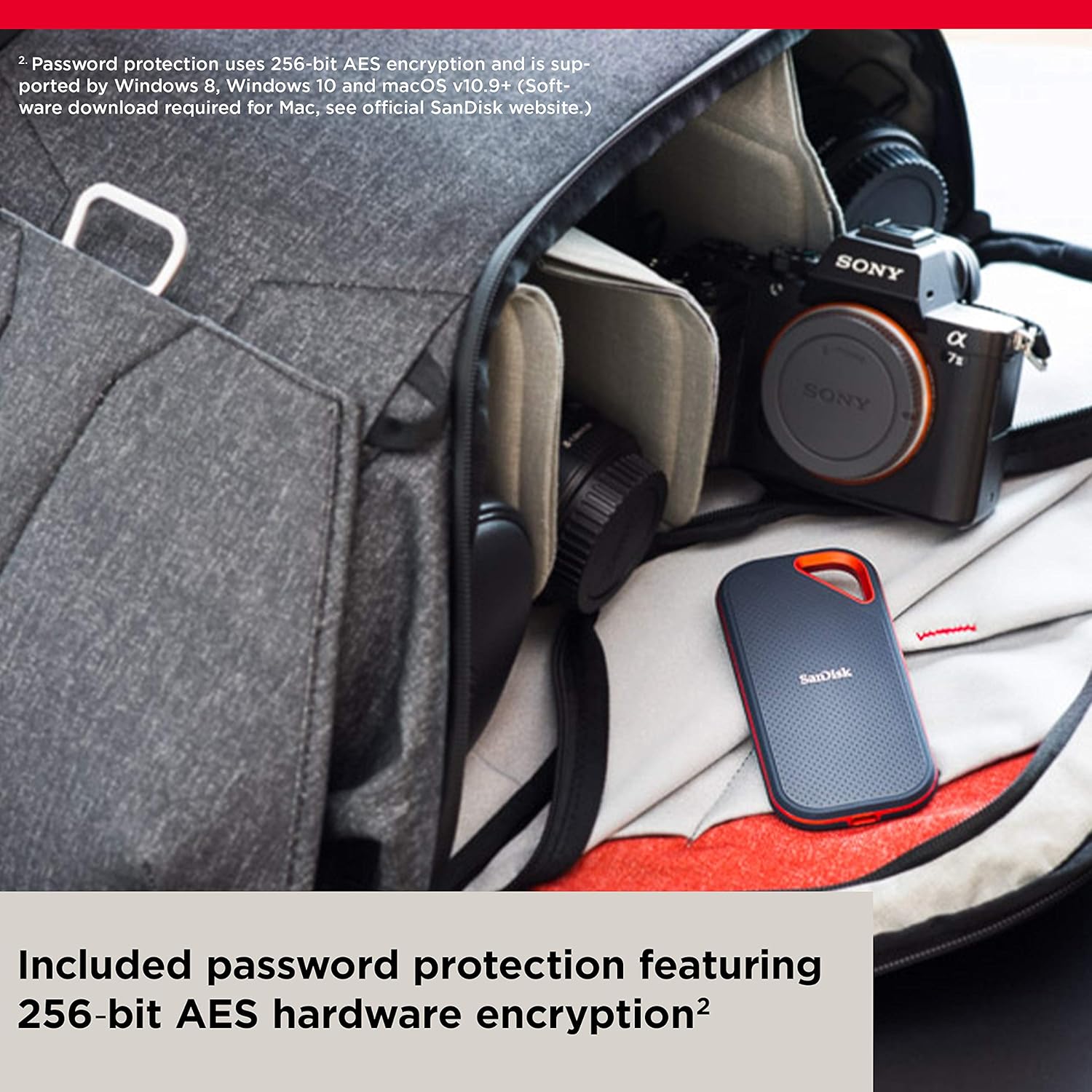 Sandisk 2TB E81 Extreme PRO Portable SSD SDSSDE81-2T00-G25