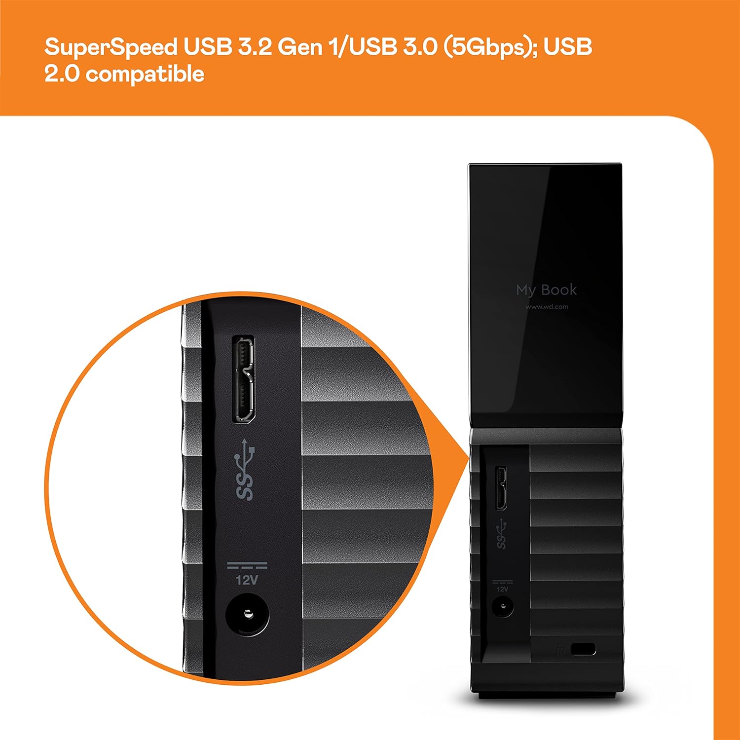 WD 4TB My Book Desktop External HDD WDBBGB0040H