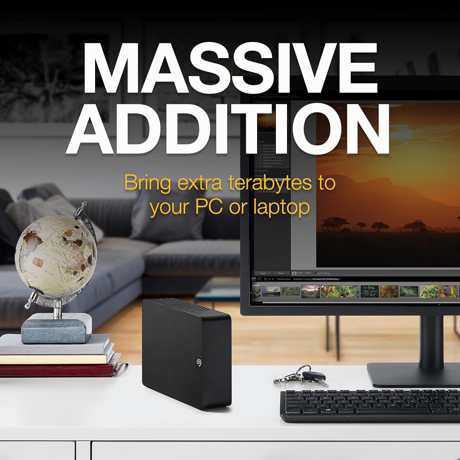 Seagate 4TB Expansion Desktop USB 3.0 External HDD STKP4000400