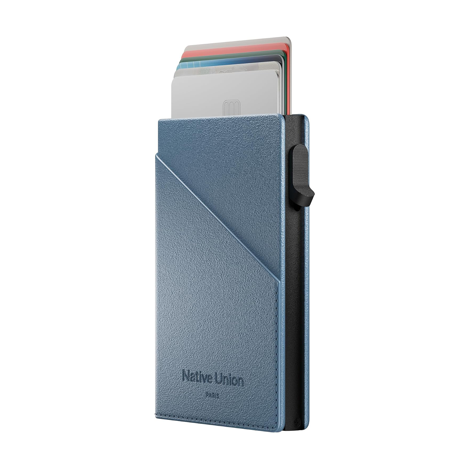 Native Union Card Slide Wallet - Compatible with MagSafe for iPhone - RFID Protector, Ultra-Thin Recycled Leather, Slide Access - Up to 6 Cards