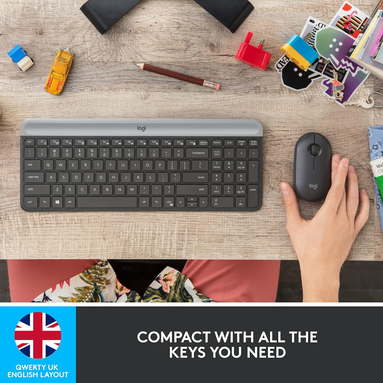Logitech MK470 Slim Wireless Combo Kit