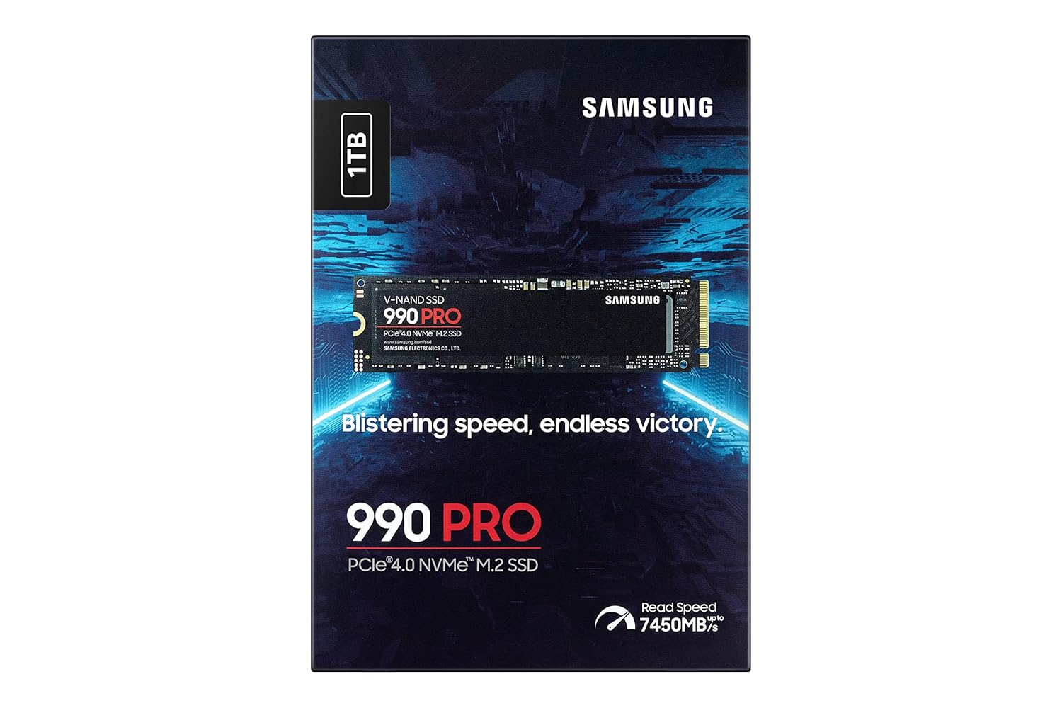 Samsung 990 Pro 1TB PCIe Gen 4 NVMe SSD MZ-V9P1T0BW
