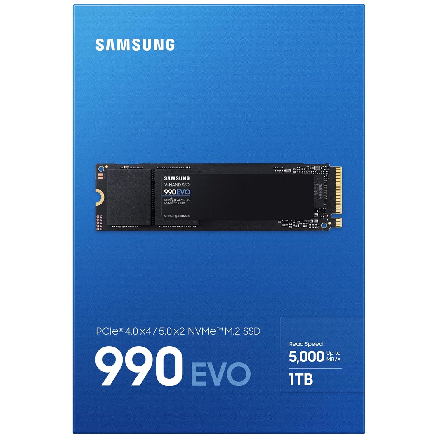 Samsung 990 EVO 1TB PCIe Gen 4 NVMe SSD MZ-V9E1T0BW