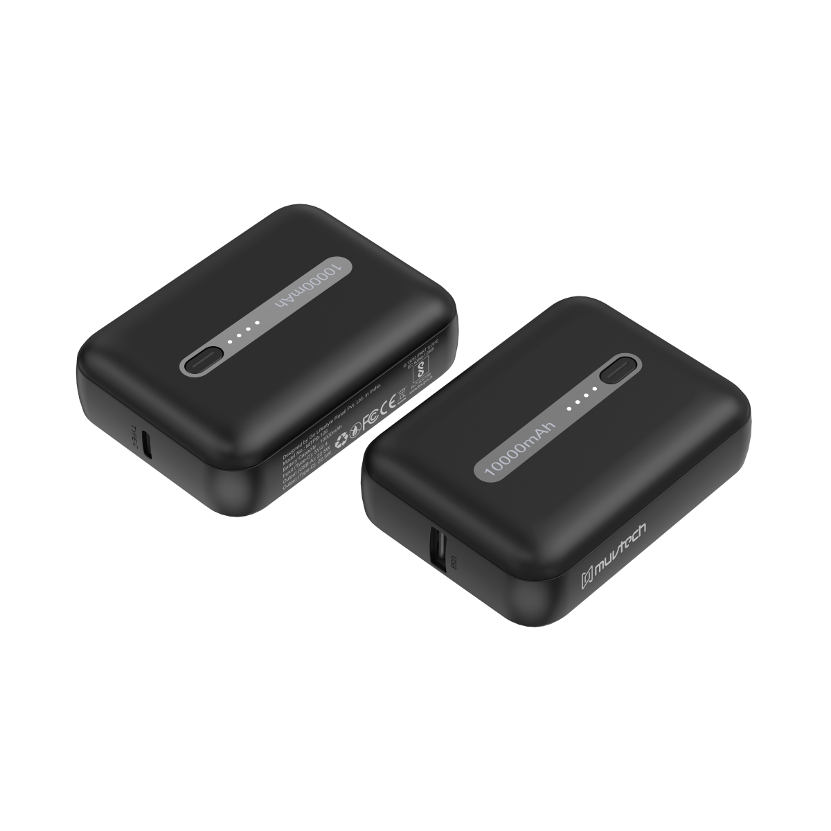 Zip 10- 10000mAh Fast Charging Power Bank