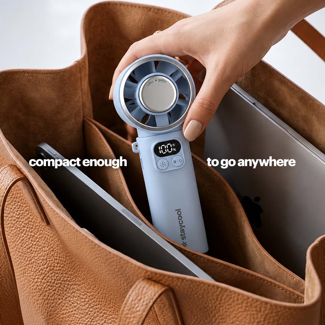staycool turbo+ — Foldable Personal Cooler with ChillSpot