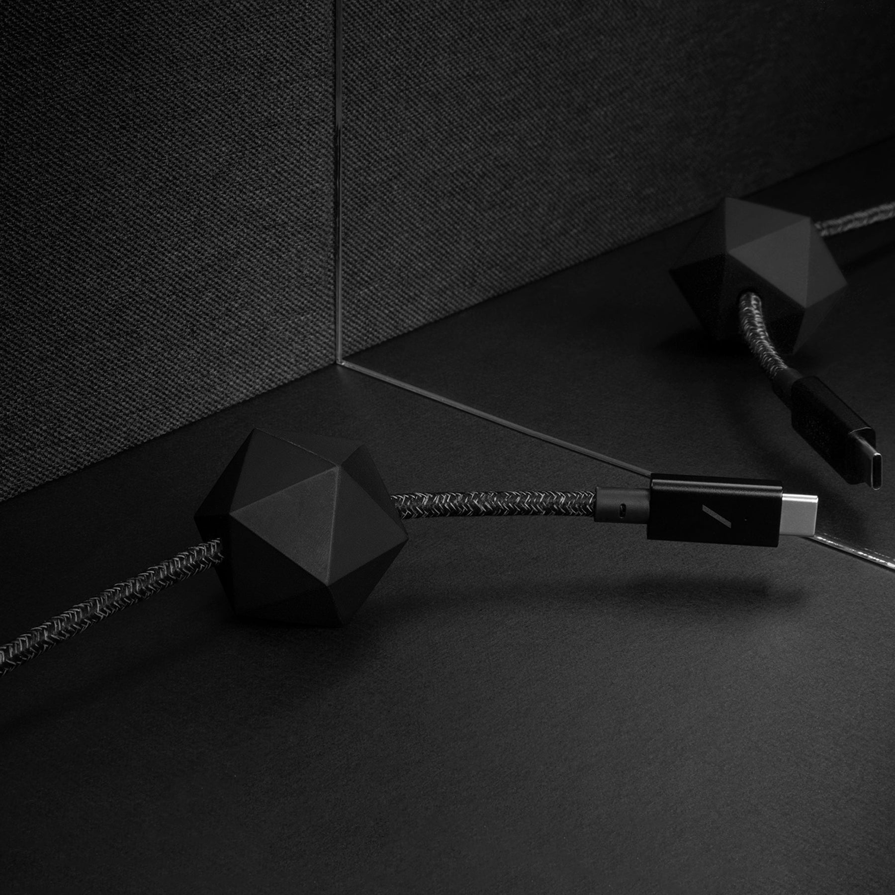 Native Union Desk Cable (USB-C to USB-C) The 8-foot 100W USB-C to USB-C cable with weighted anchor