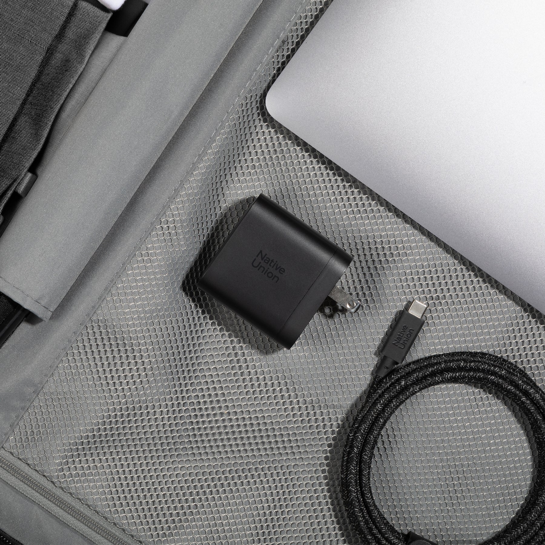 Native Union Belt Cable XL 100W (USB-C to USB-C) The extra-long 10ft / 2.4m cable to charge your devices anywhere