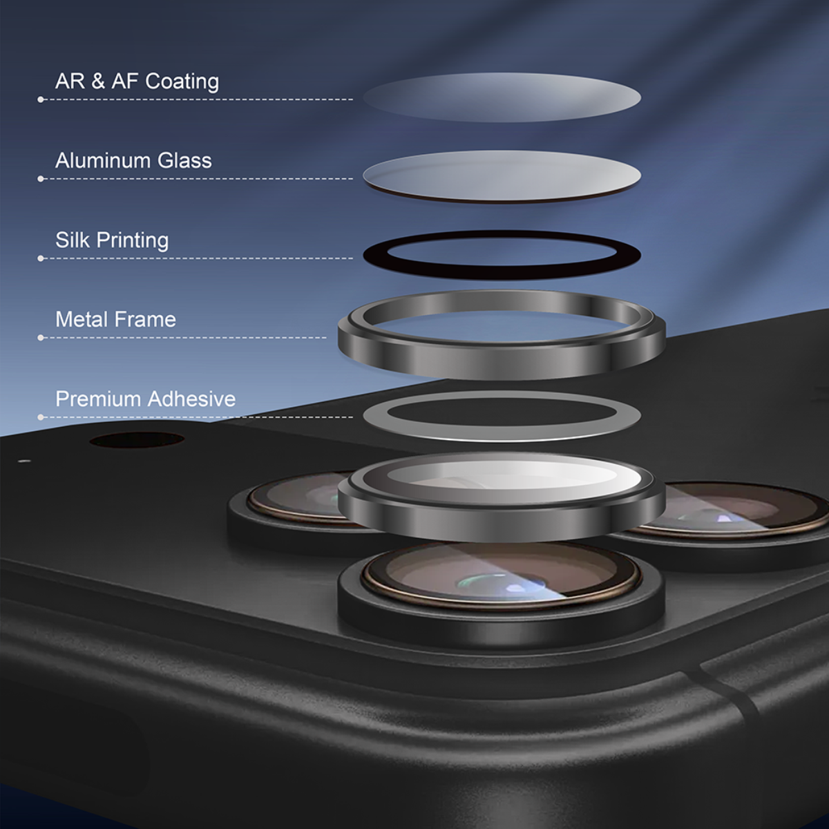 IRIS Camera Lens Protector for iPhone 18 Pro & Pro Max