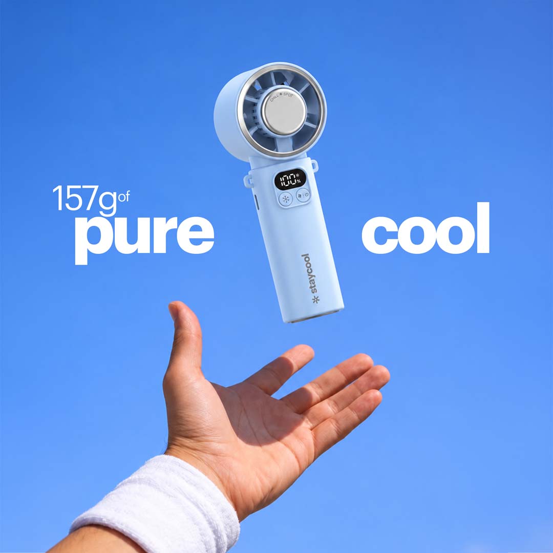 staycool turbo+ — Foldable Personal Cooler with ChillSpot