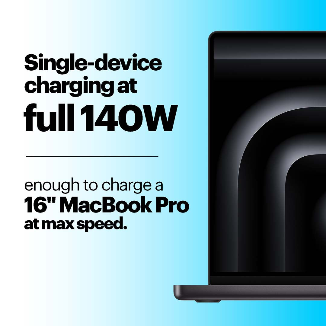 Duplo 2 In 1 Cable 140W With E-Marker Chip 1.2M