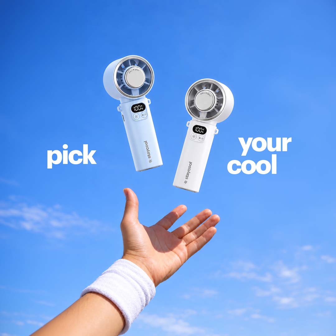 staycool turbo+ — Foldable Personal Cooler with ChillSpot