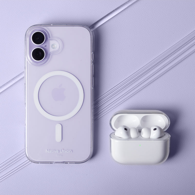 Native Union (Re) Clear Case for  iPhone 17 The transparent recycled iPhone case with built-in magnets