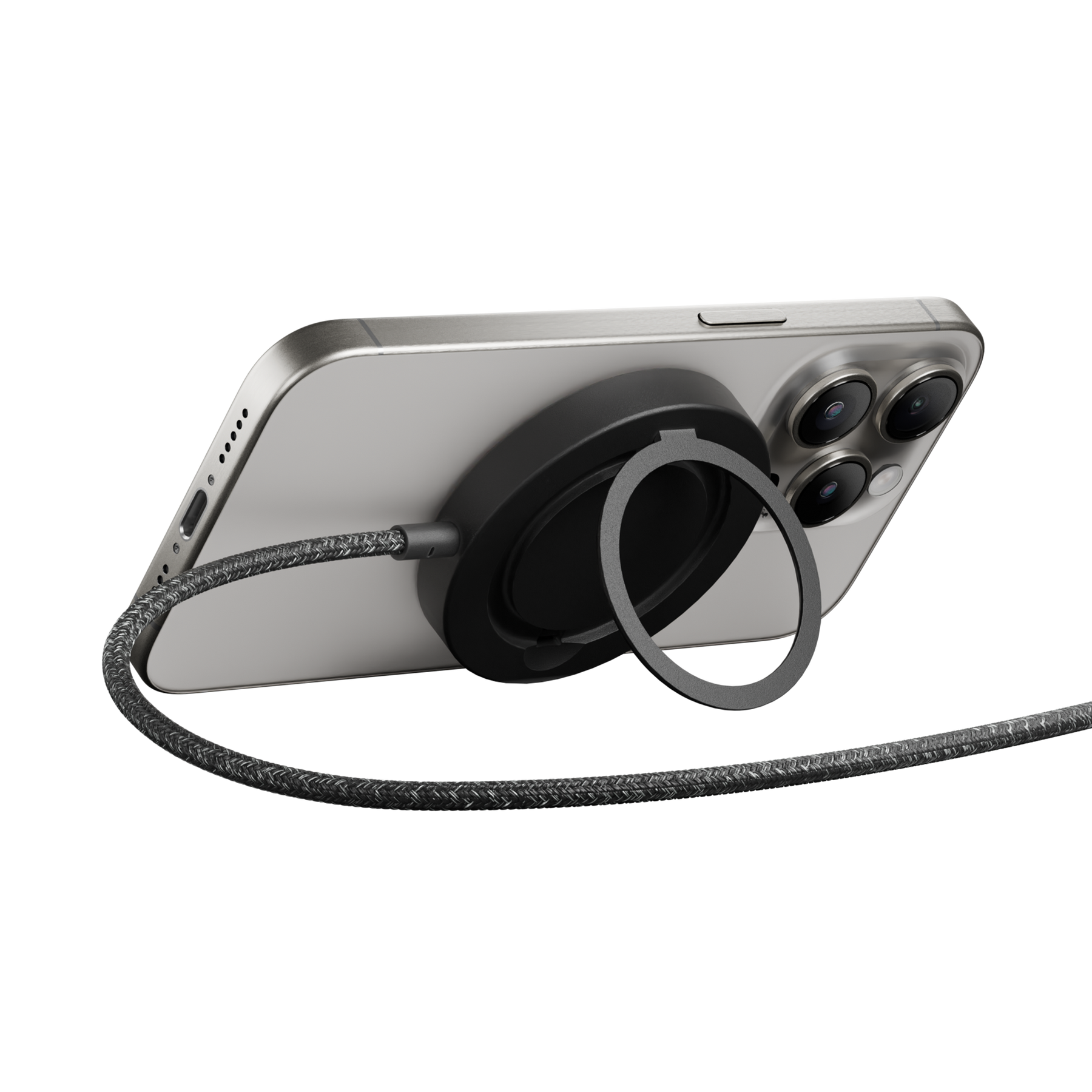 Native Union SnapStand Magnetic Wireless Charger The versatile magnetic wireless charger and iPhone stand in one