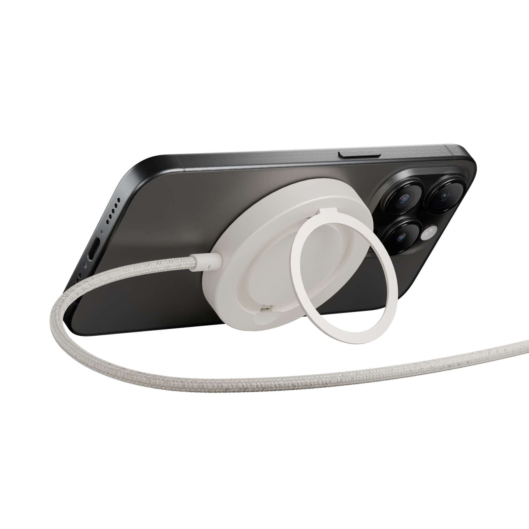 Native Union SnapStand Magnetic Wireless Charger The versatile magnetic wireless charger and iPhone stand in one