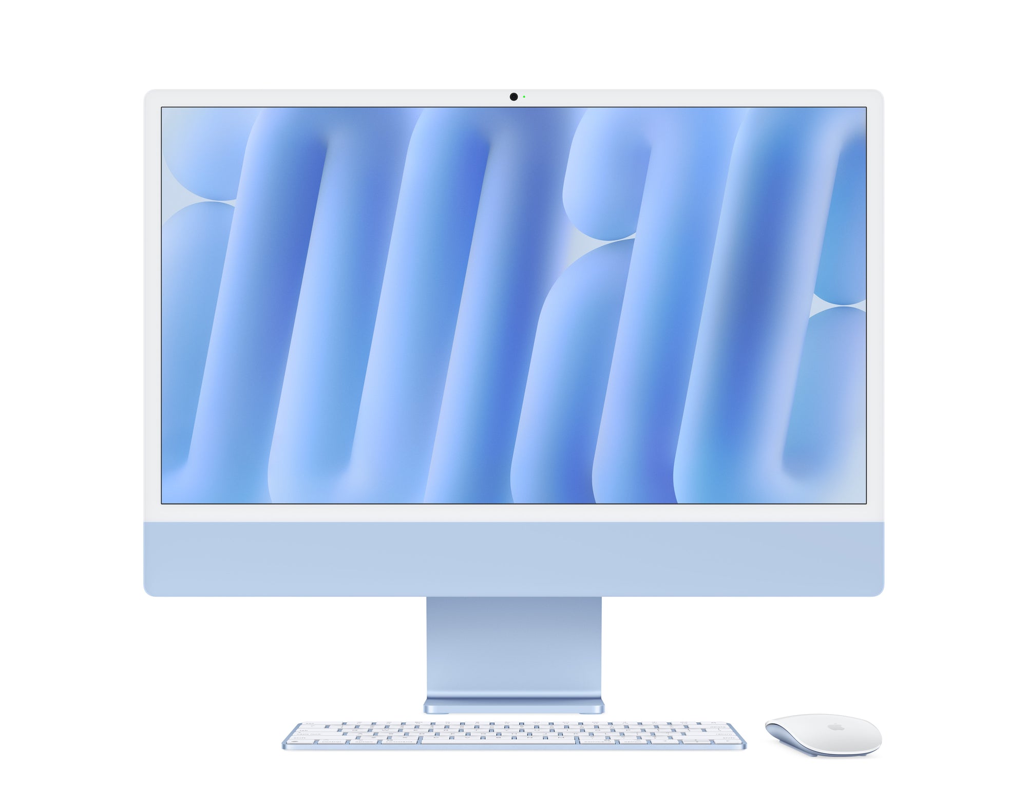 Apple 24" iMac M4 Blue 10-Core CPU 10-Core GPU 24GB Unified Memory 512GB Storage