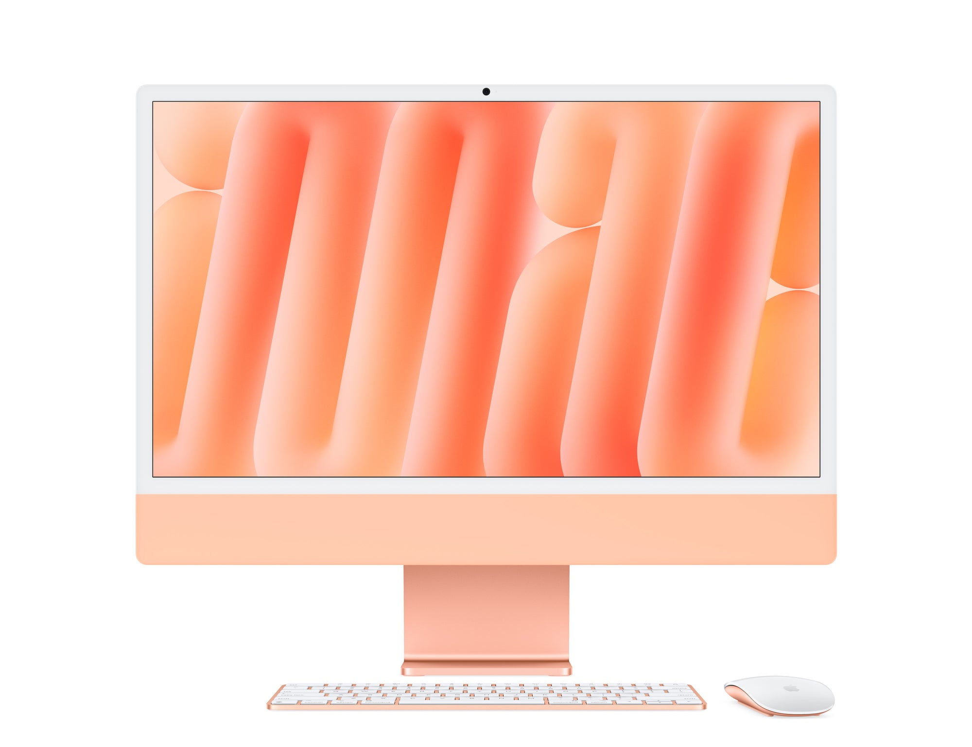 Apple 24" iMac M4 Orange 10-Core CPU 10-Core GPU 16GB Unified Memory 512GB Storage