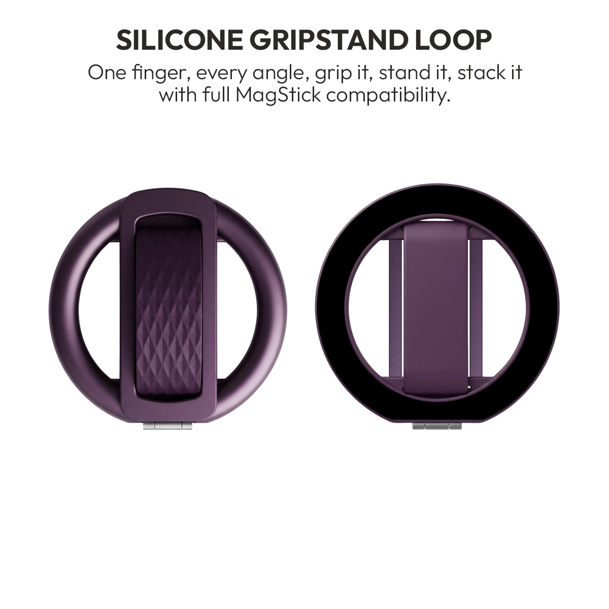 Loop MagSafe Compatible Grip Stand for iPhone