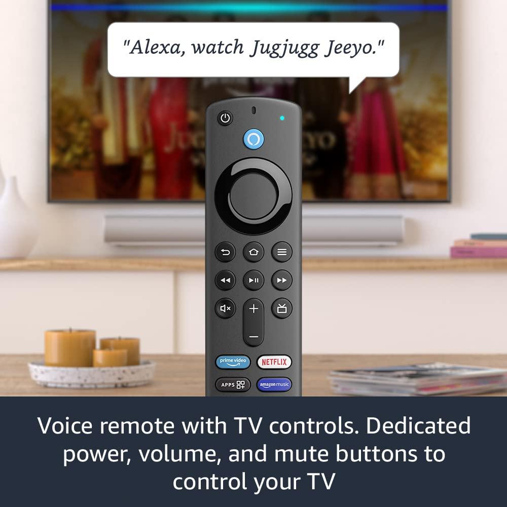 Firestick remote with online headphone jack