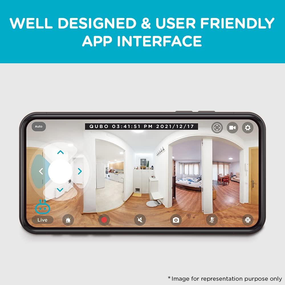 qubo by hero group wifi smart home security camera