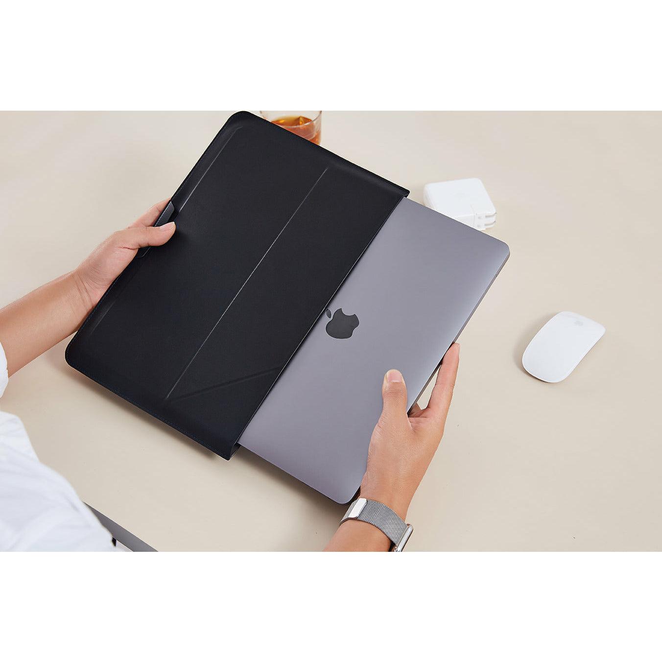 3 in 1 Carry Sleeve Invisible Laptop Stand 15 to 16 Inches with - Grab Your Gadget
