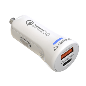 Atom Plus Type-C PD 20W & Quick Charge 3.0 Car Charger - Grab Your Gadget