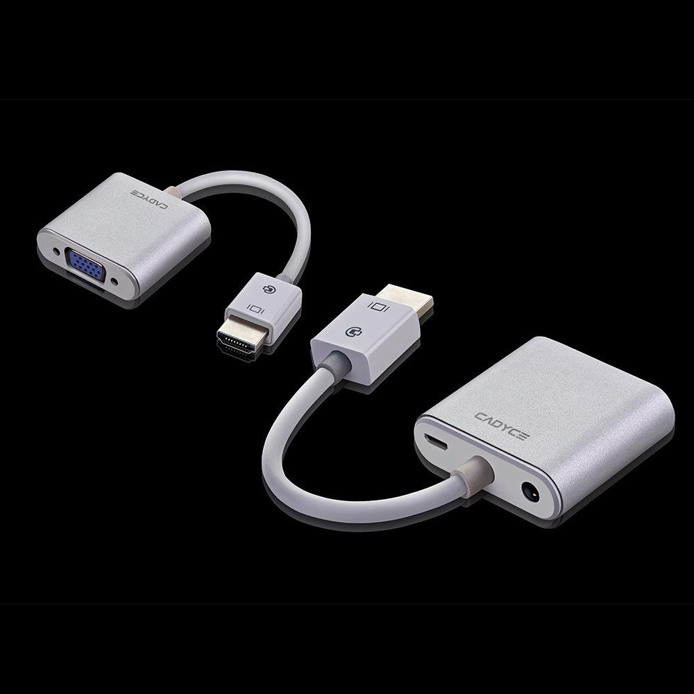 HDMI to VGA Adapter with Audio - Grab Your Gadget