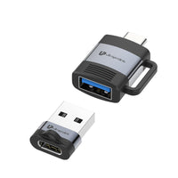 C-Adapt Duo USB Type C USB-A Male-Female OTG Adapters UL1076 - Grab Your Gadget