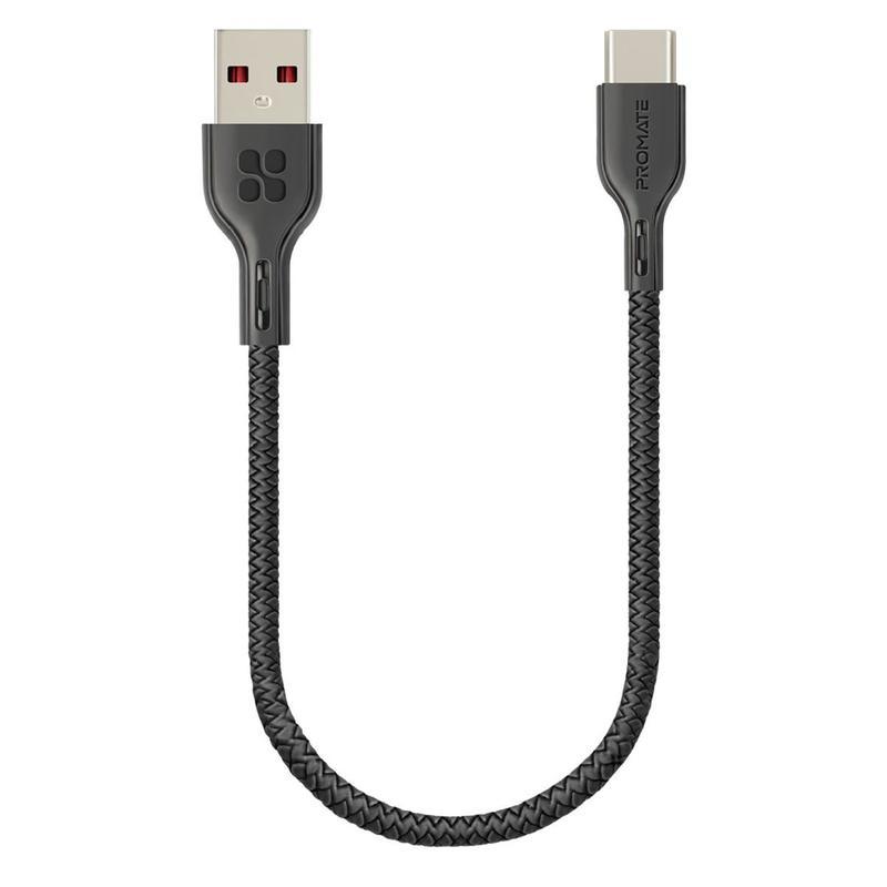 PowerBeam-25C Anti-Tangle High Tensile Strength USB-C Cable 25 Centimeter - Grab Your Gadget